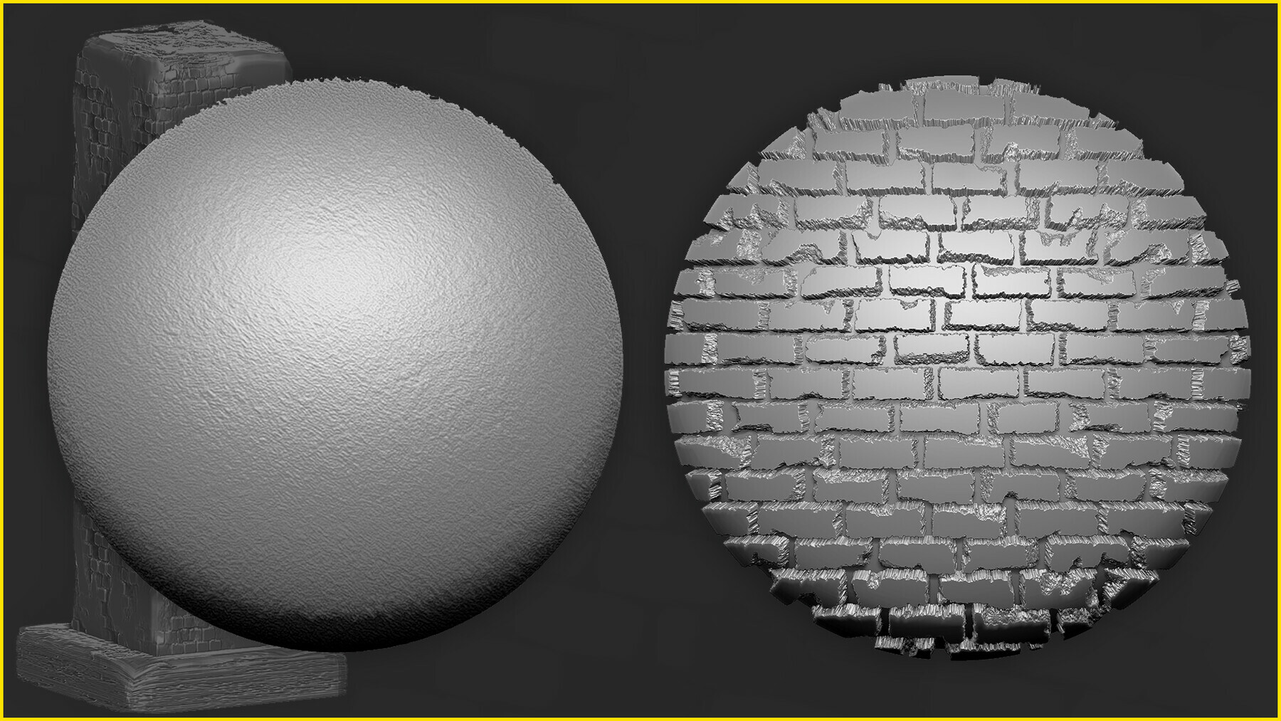 15 Urban Tileable Alphas for ZBrush preview 3