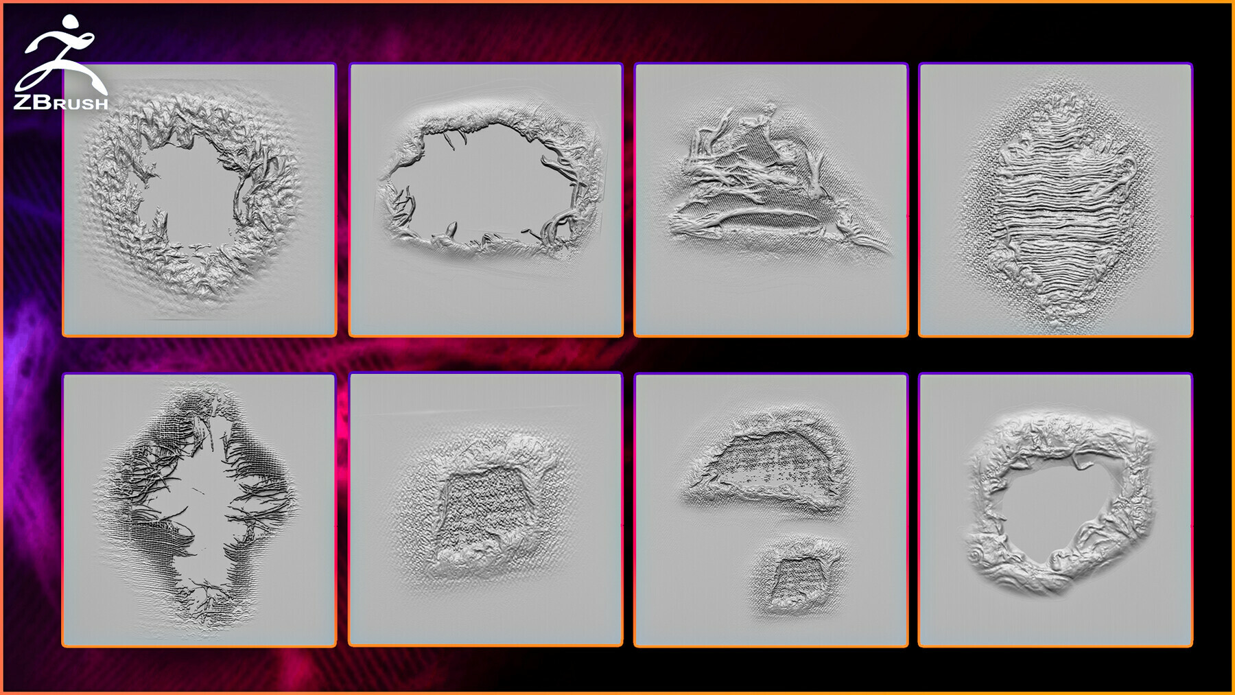 Torn Fabric Alphas (PSD, 2K) preview 2