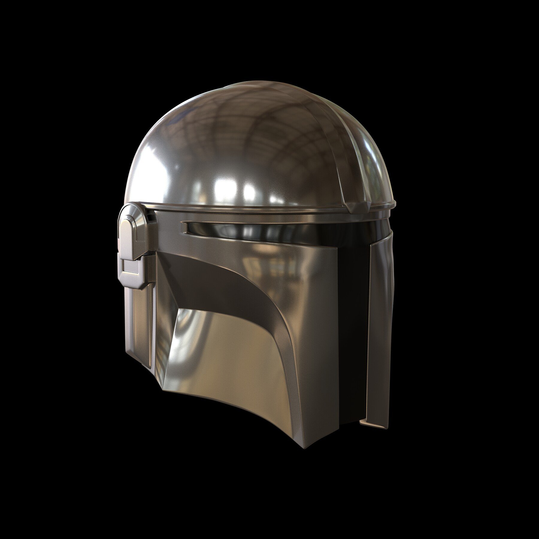 ArtStation - Mandalorian Helmet 3D Asset | Game Assets