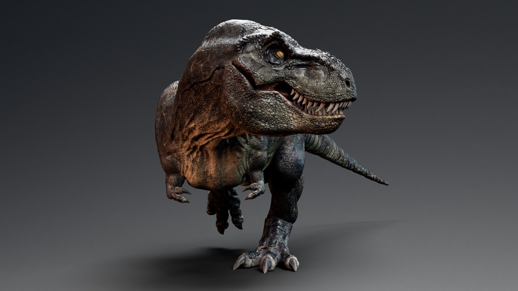 3D model Tyrannosaurus Rex Sue Real Dinosaur Series VR / AR / low-poly
