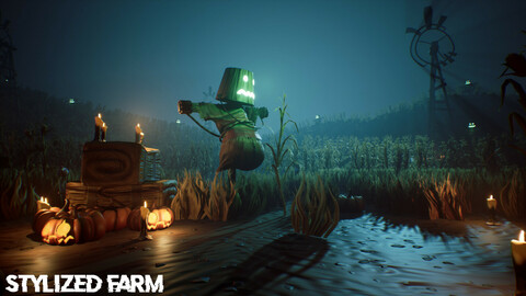 Stylized Farm - Unreal Engine 5
