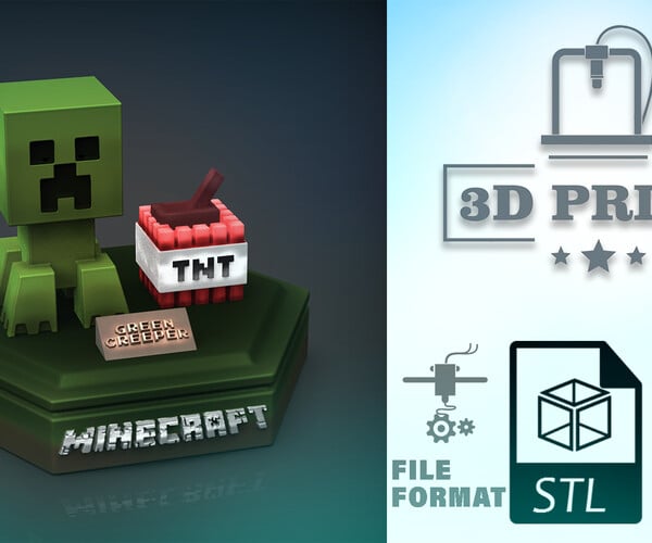 ArtStation - Minecraft Slime 3D