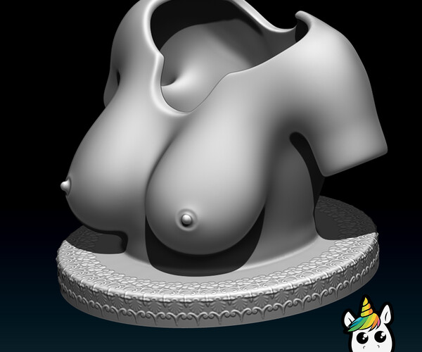 Free 3D file Hello Titty Sign 👋・3D print object to download・Cults