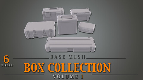 Box Collection VOL.1 - Base Mesh
