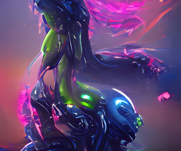 ArtStation - Alien Liquid 100 image pack | Artworks