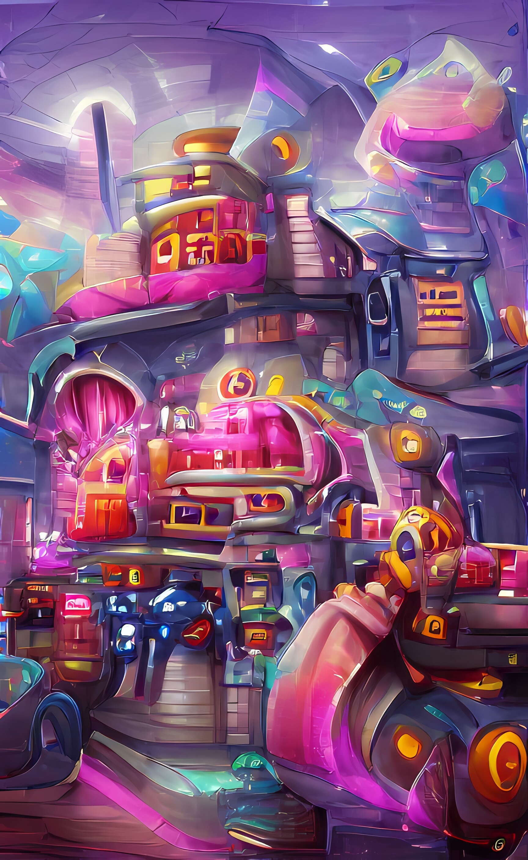 ArtStation Candy Factory 100 image Pack Artworks