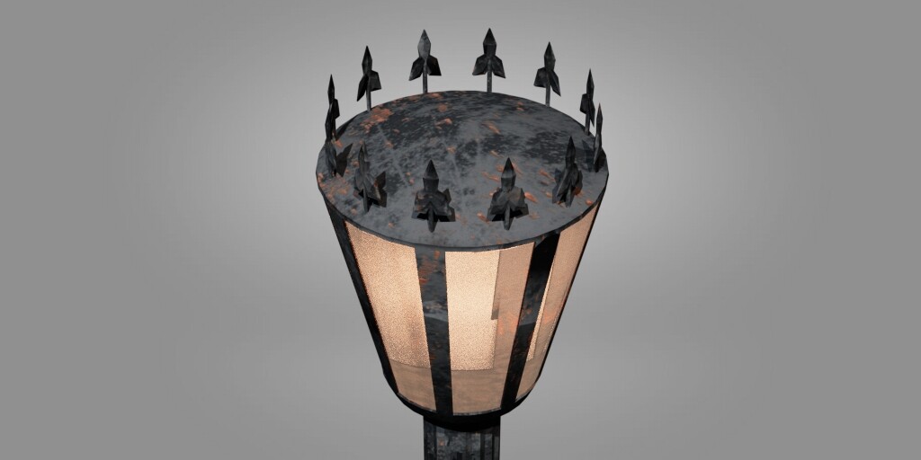 ArtStation - Light Pole from 1800s | Resources