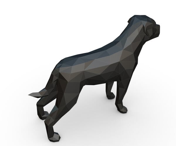 ArtStation - Rottweiler figure 1 | Resources