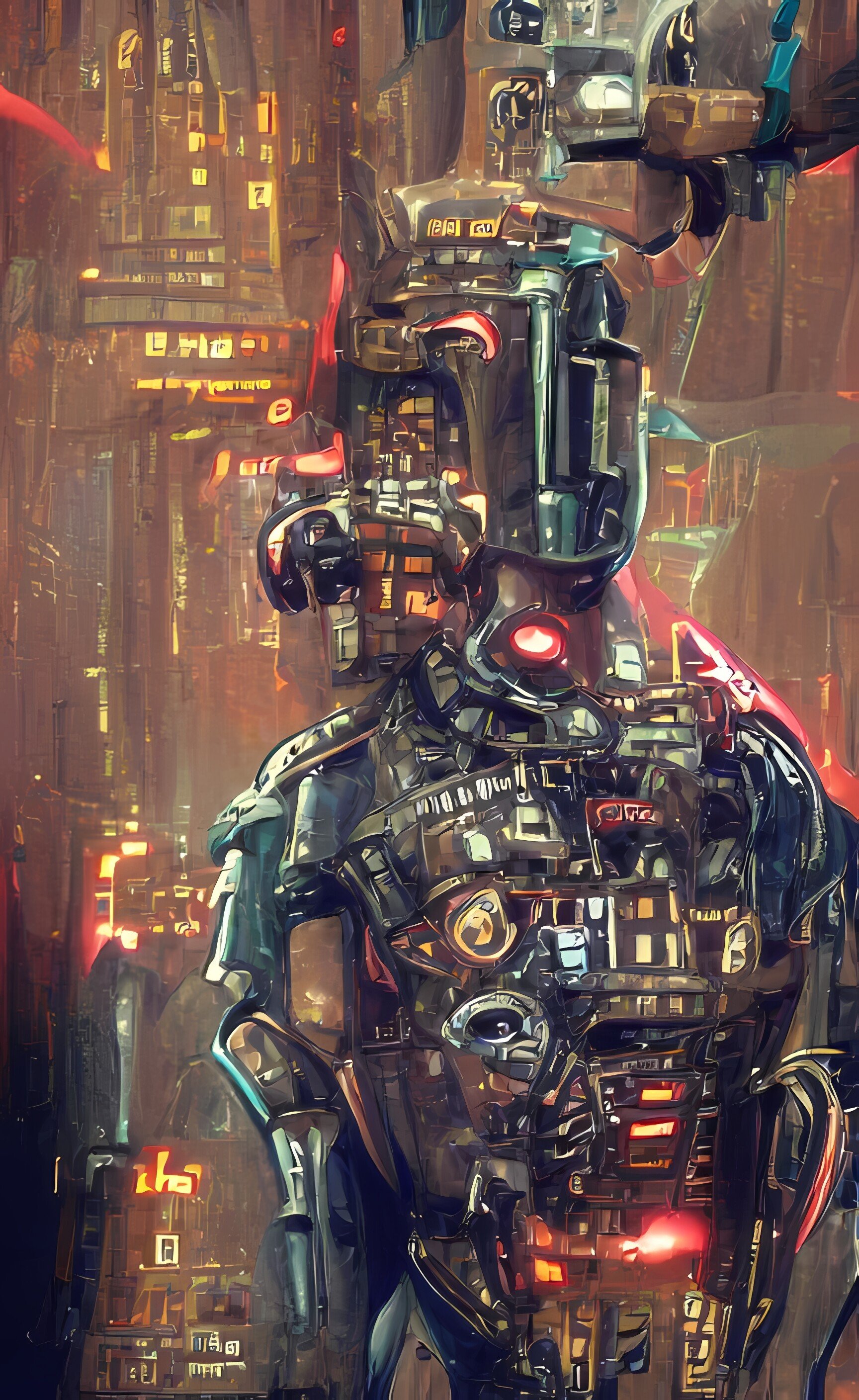 ArtStation - SkyNet Is here Robot 750 image pack texture and ...