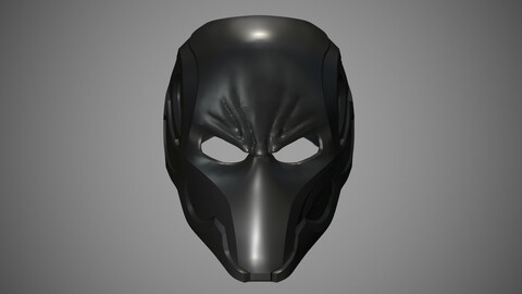 Printable Deathstroke Helmet STL