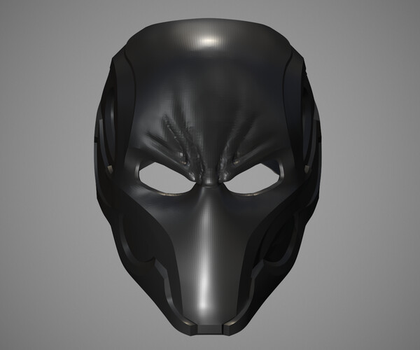 ArtStation - Printable Deathstroke Helmet STL | Resources