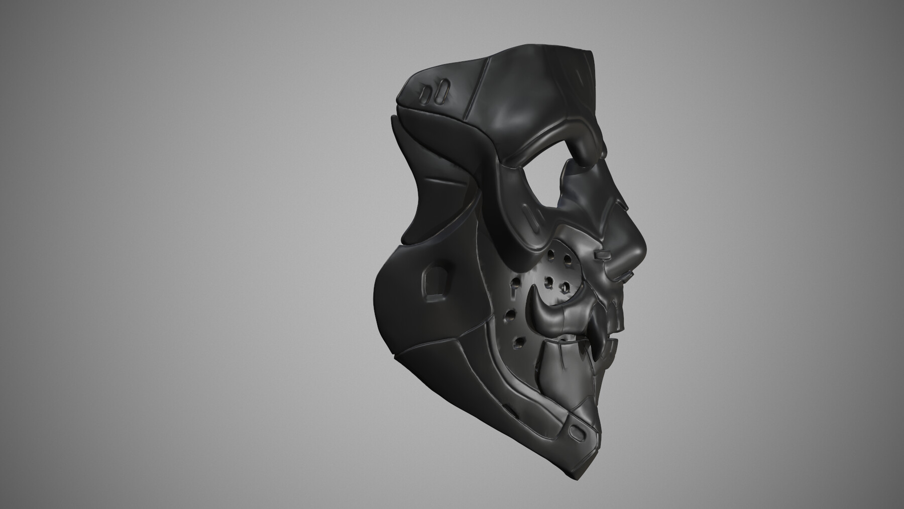 AN[Real] Printable Demon Mask STL