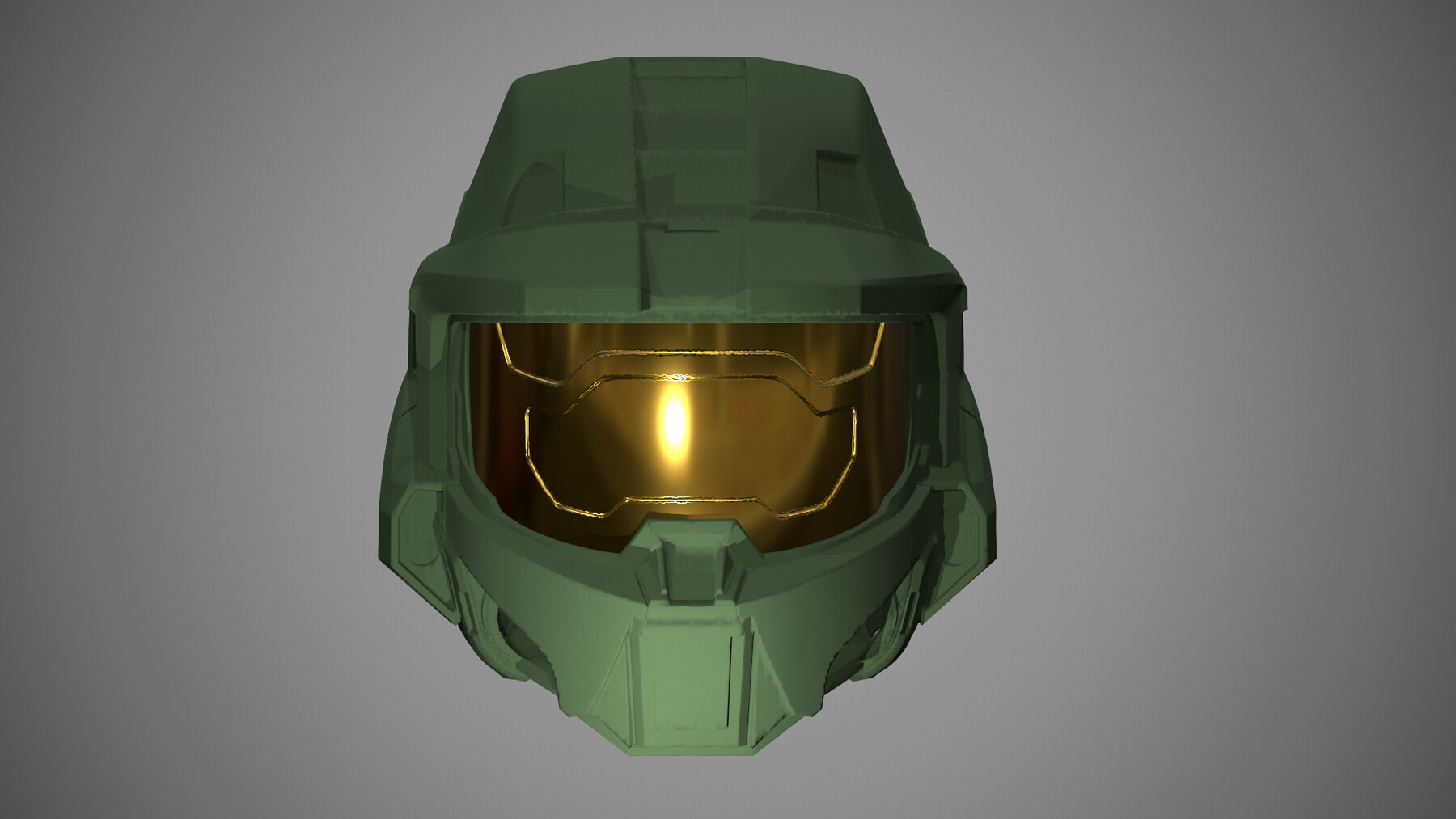 ArtStation - Printable Master Chief Halo Helmet STL | Resources