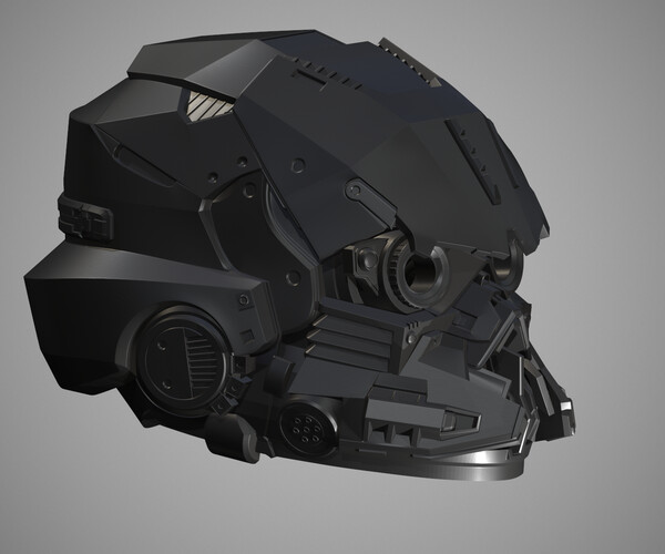 ArtStation - Printable HellGhast 2 Helmet STL | Resources