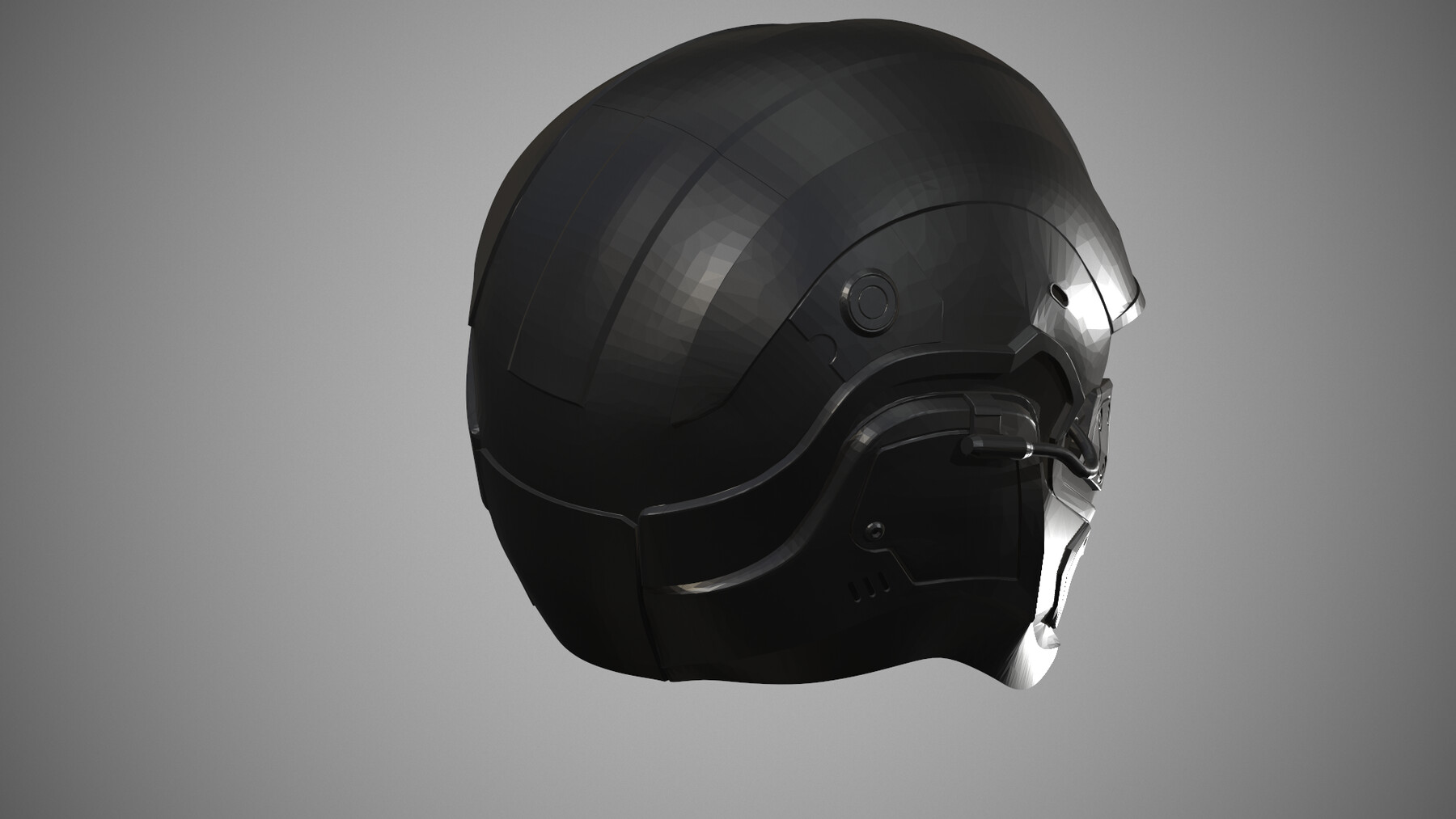 ArtStation - Printable Sci-Fi Helmet STL | Resources