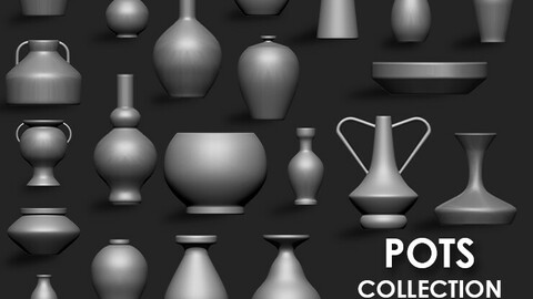 Pots Collection IMM Brush Pack (21 in One)