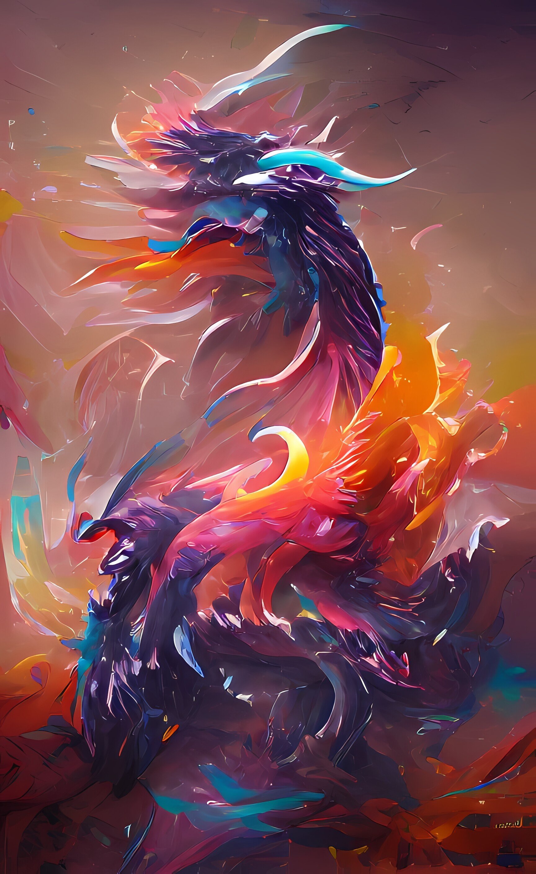 ArtStation - Phoenix Wing Bird on Fire | Artworks