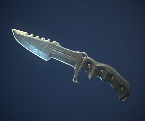 ArtStation - Tactical Military Knife — Game-Ready 4k PBR Prop | Resources