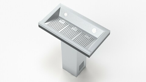 CANOPY RANGE HOOD PF AVCC900X ILVE 3D Model