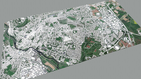 Cityscape Exeter England