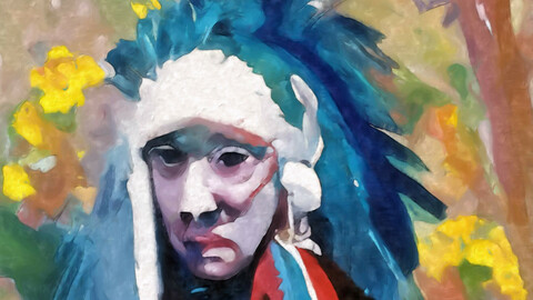 Native American chief