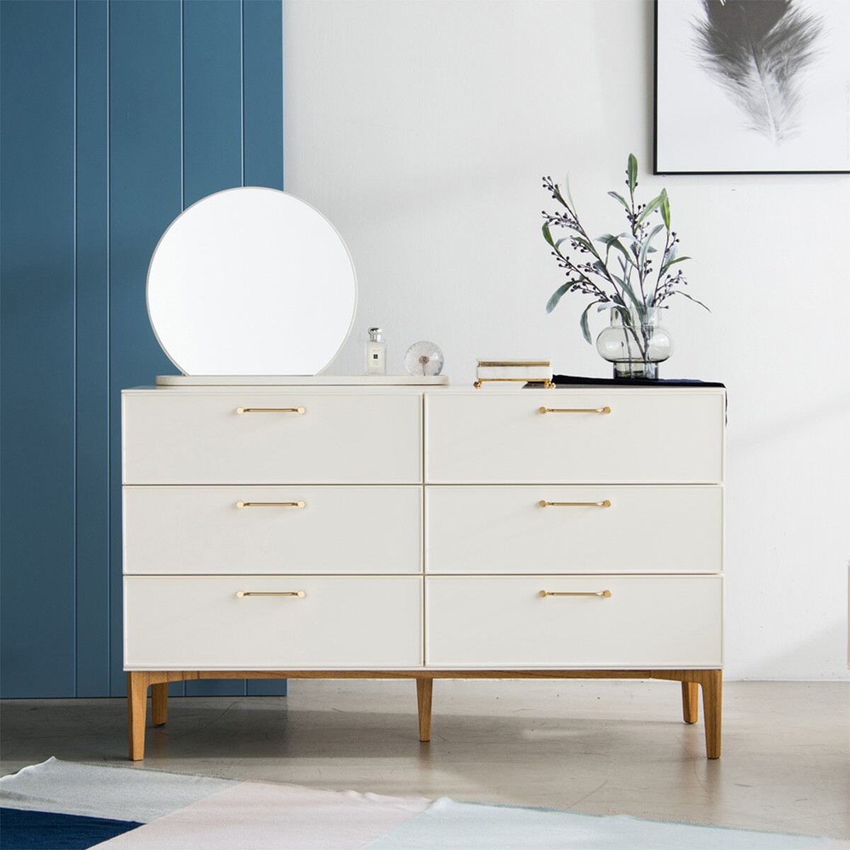 ArtStation - 6 Drawer Dressing Table Set | Resources ArtStation - 6 Drawer Dressing Table Set | Resources