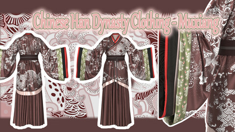 Chinese Han Dynasty Clothing - Muxiang(木香)