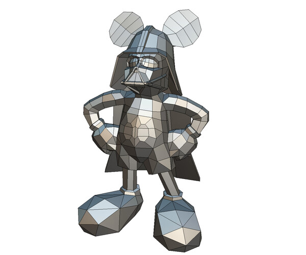 ArtStation - Mickey Mouse figure 4 | Resources