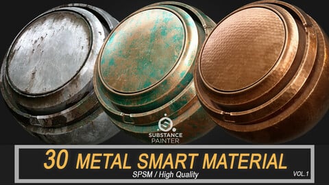 30 Metal Smart Materials Vol.1