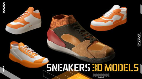 Sneakers 3d Models