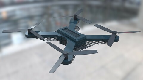 Drone Model 3DS Max