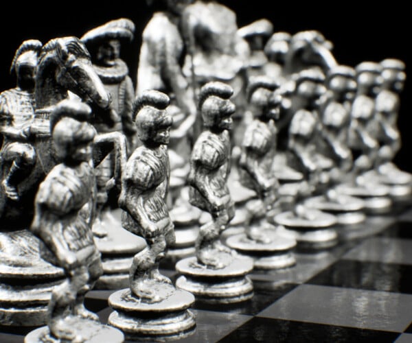 ArtStation - Unreal Engine Chess Minifigures