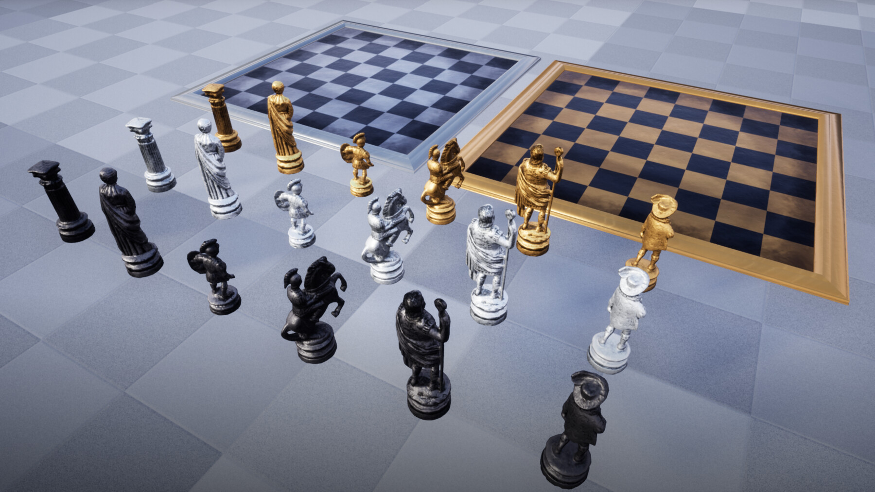 ArtStation - Unreal Engine Chess Minifigures