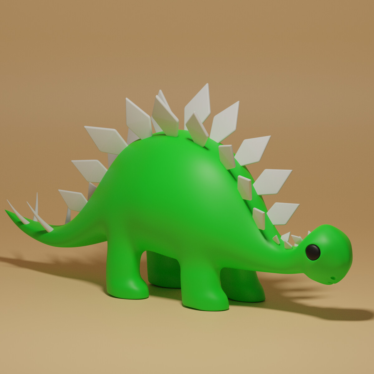 Stegosaurus 3D Dinosaur