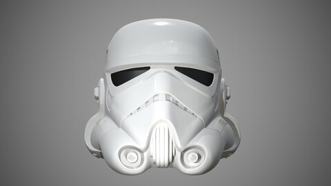 Printable Star Wars Trooper Helmet STL