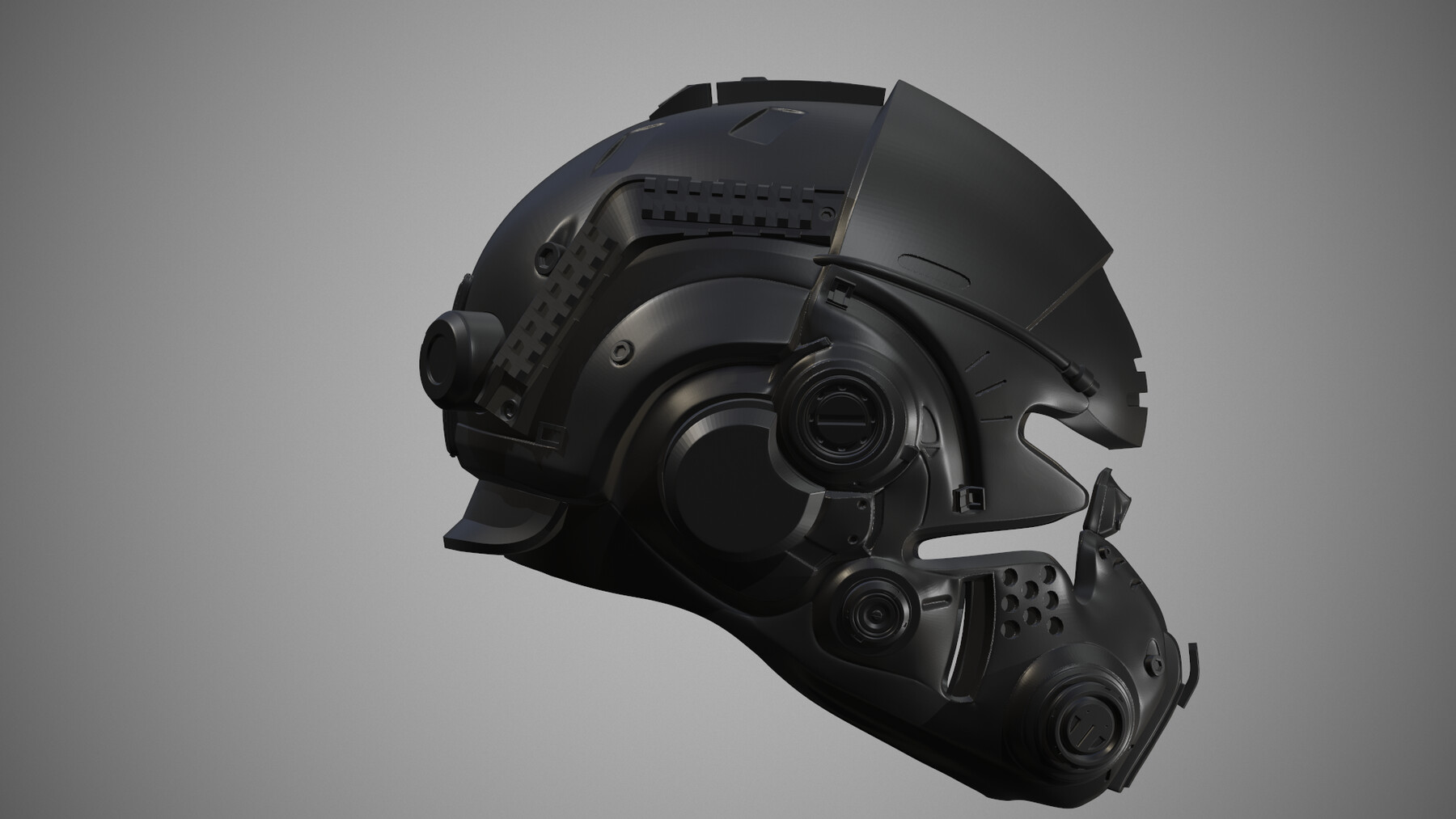 ArtStation - Printable Sci-Fi TitanFall Pilot Helmet | Resources