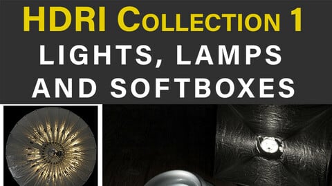 HDRI Collection 1 - Studio Lights, Lamps and Softboxes