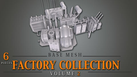 Factory Collection VOL.2 - Base Mesh