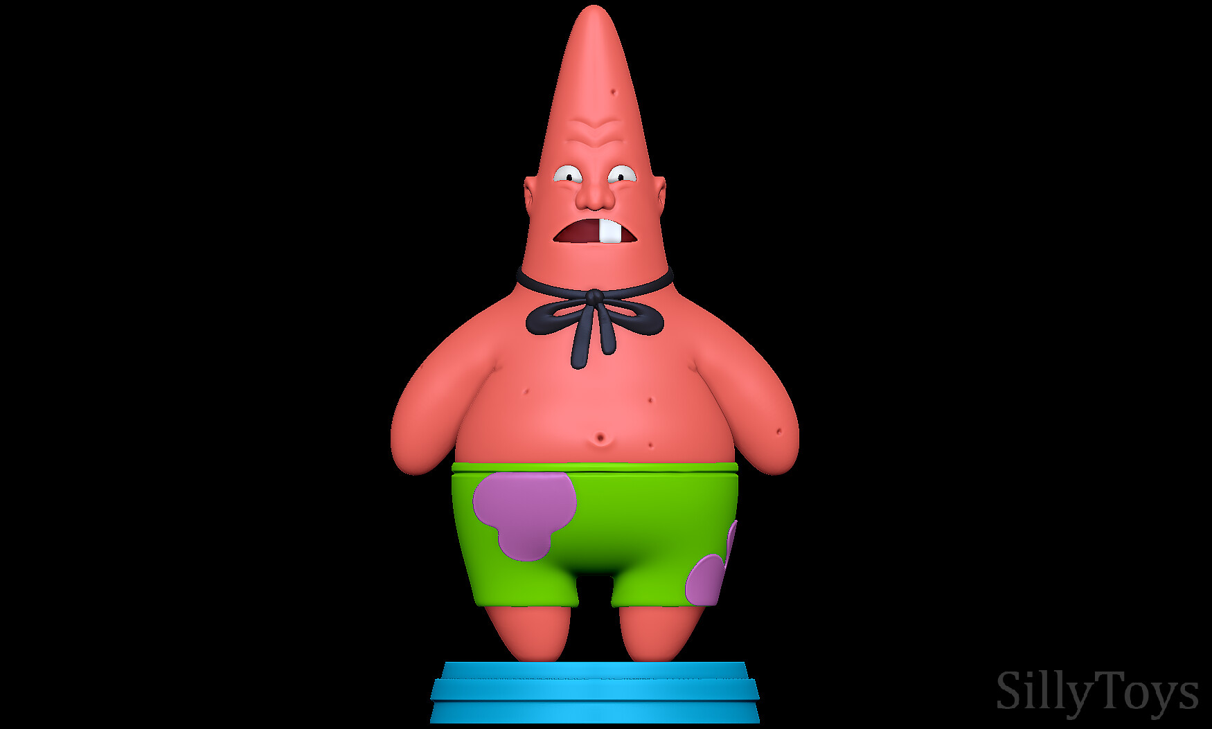 SillyToys - Patrick Star PinHead - SpongeBob SquarePants 3D print model