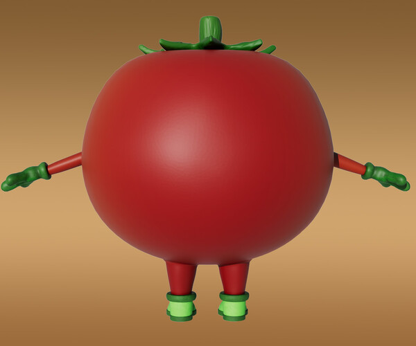 ArtStation - tomato cartoon | Game Assets
