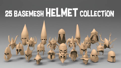 25 basemesh helmet collection