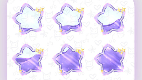 Twitch Badge Cute Star