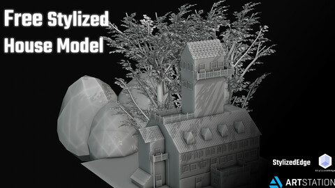 Free Stylized House Model