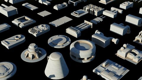 KitBashing Greeble Set