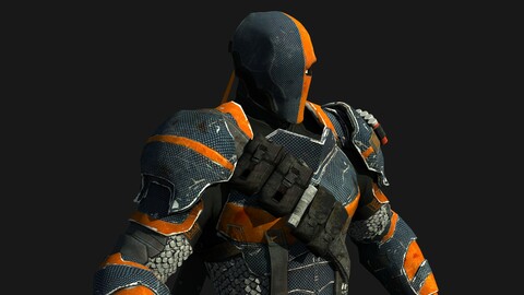 Deathstroke  ready for animation