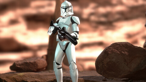 Clone trooper phase 1