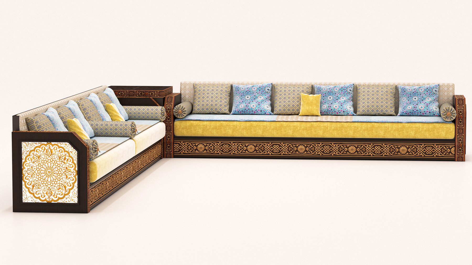 ArtStation MOROCCAN SOFA Resources