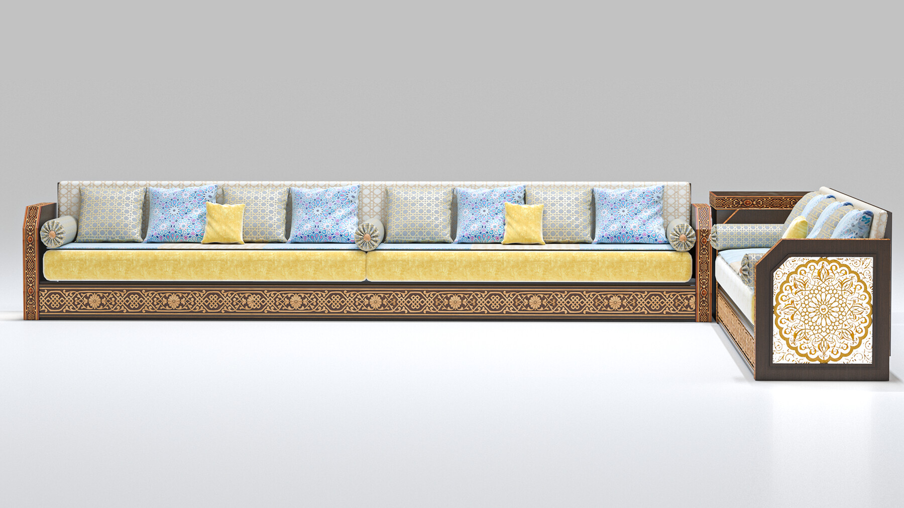ArtStation MOROCCAN SOFA Resources