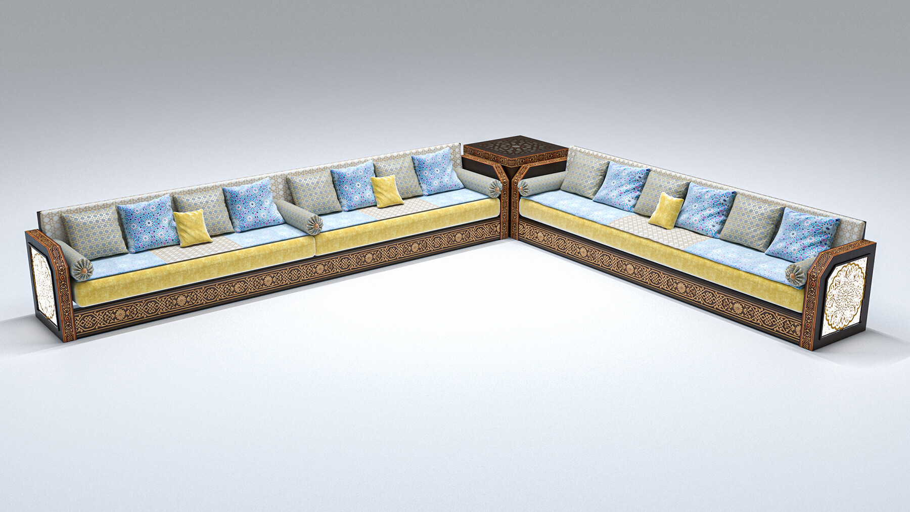 ArtStation MOROCCAN SOFA Resources