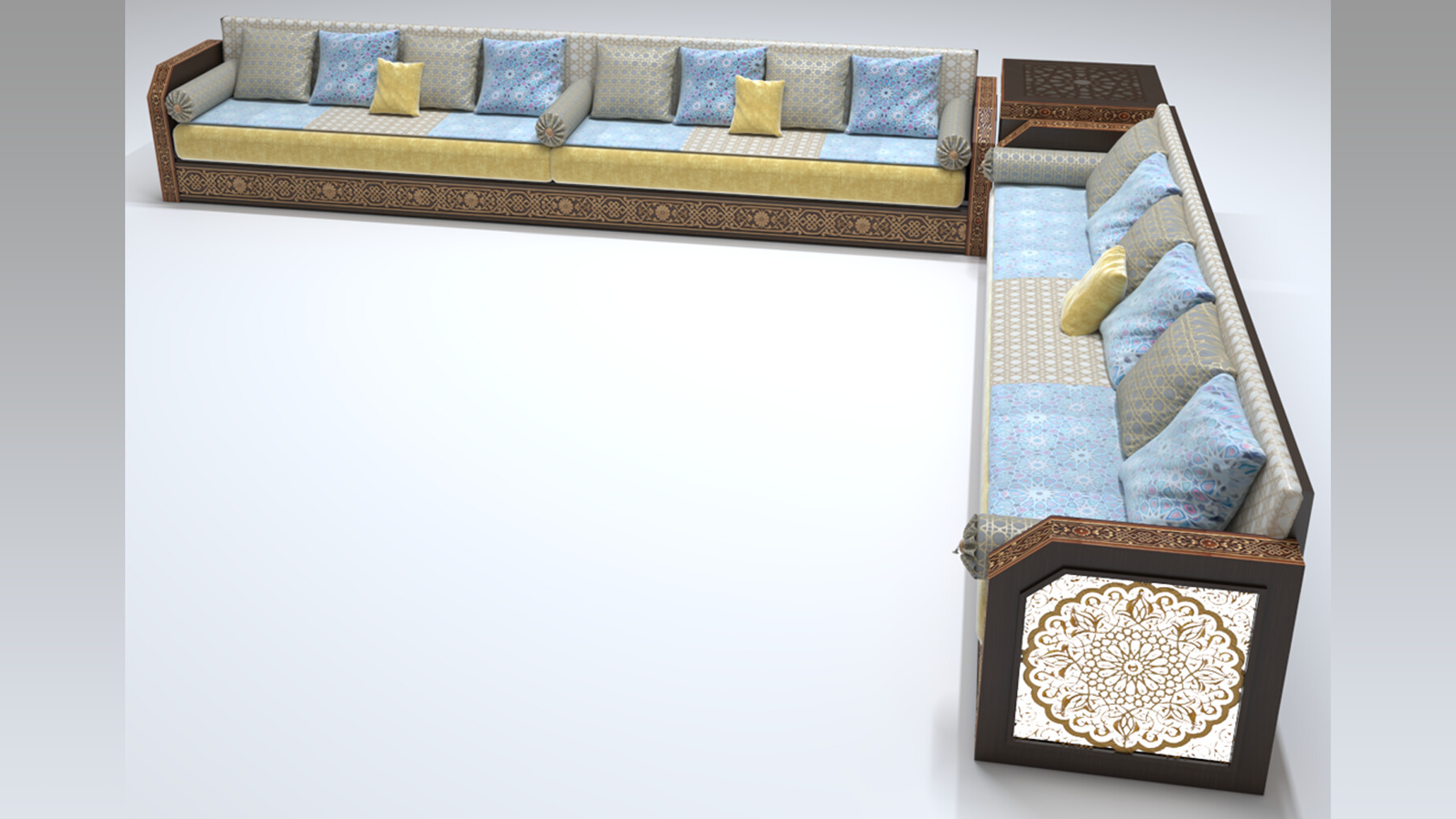 ArtStation MOROCCAN SOFA Resources